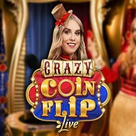 Crazy Coin Flip game by Evolution – logo hosted on N1Bet Casino