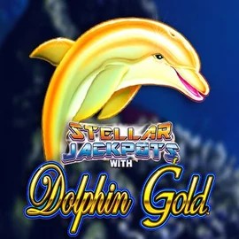 Jackpots logo of Dolphin Gold with Stellar Jackpots from Lightning Box Game at N1Bet Casino